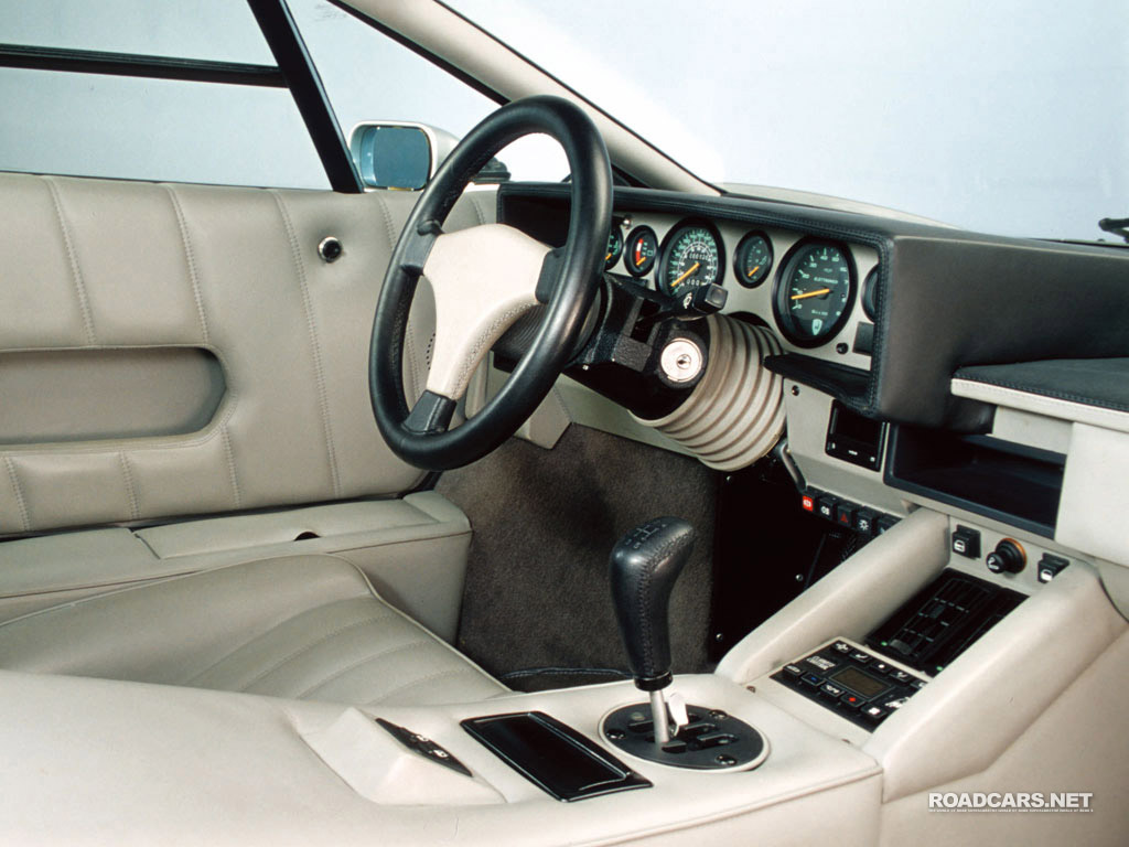 Lamborghini Countach Interior